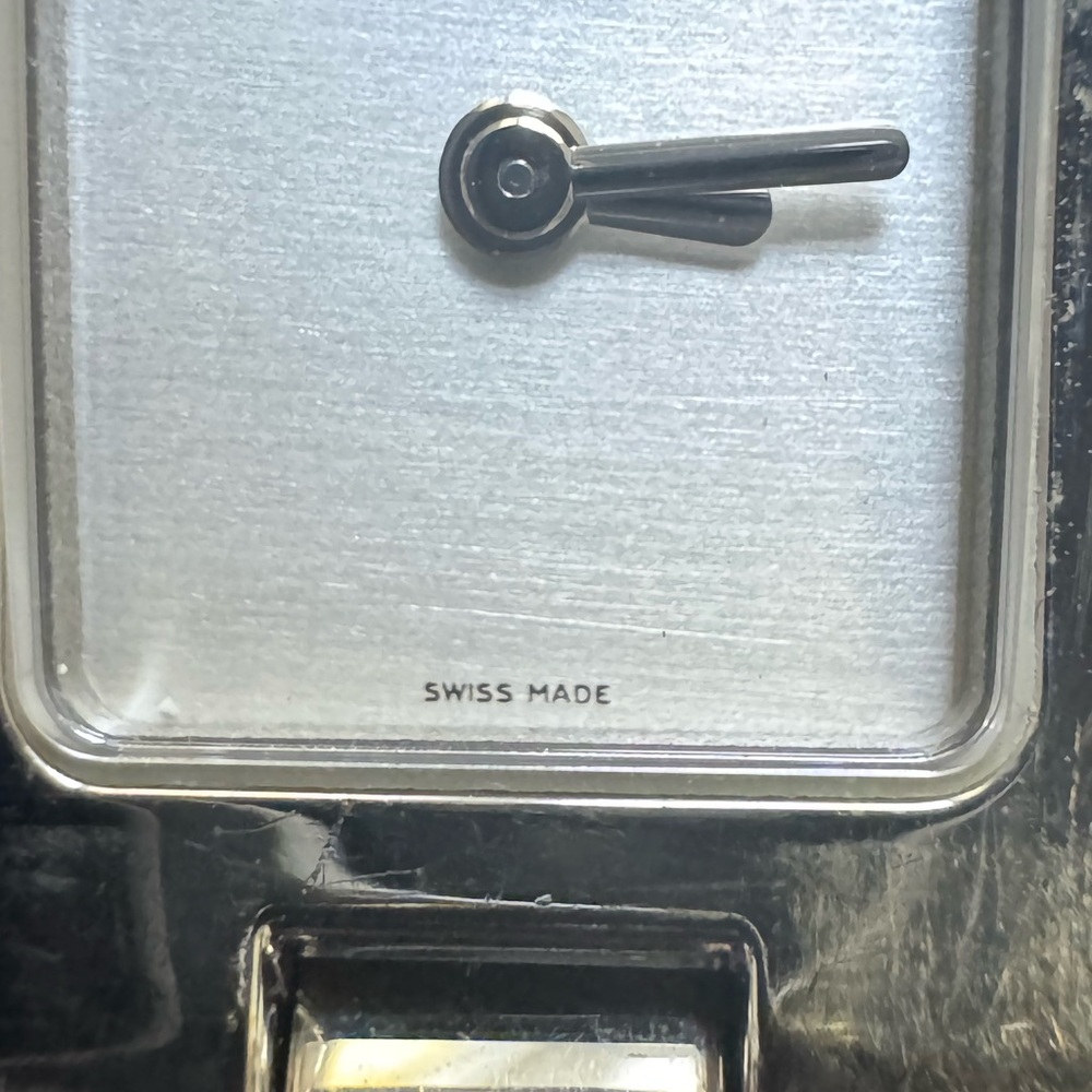 Gucci vintage Industrial vibe Swiss made authentic #2305L - Picture 6 of 12